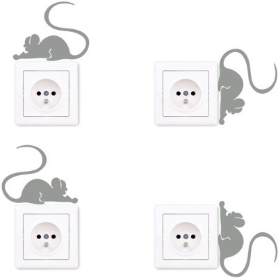 Houseart Mouse, Διάφορα, Αυτοκόλλητα πρίζας, 4 τεμάχια
