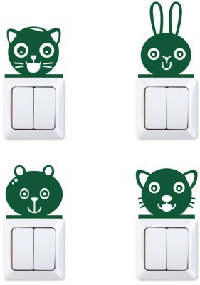 Cat-Rabbit, Διάφορα, Αυτοκόλλητα πρίζας, 4 τεμάχια