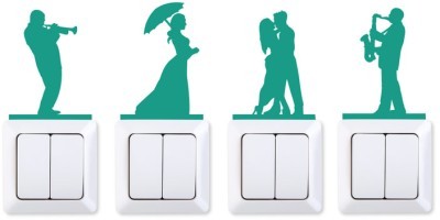 Romance, Διάφορα, Αυτοκόλλητα πρίζας, 4 τεμάχια