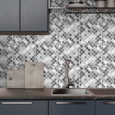 Ψηφιδωτό, Backsplash, Αυτοκόλλητα πλακάκια, 30 x 120 εκ. (49895)