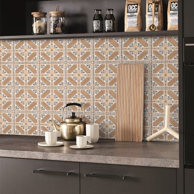 Houseart - ΣΗΜΑΝΤΙΚΟ: Σε περίπτωση διαφοράς τιμής από το κατάστημα ισχύει παντα και μόνο η τιμή του καταστήματος Μοτίβο σε αποχρώσεις του ξύλου, Backsplash, Αυτοκόλλητα