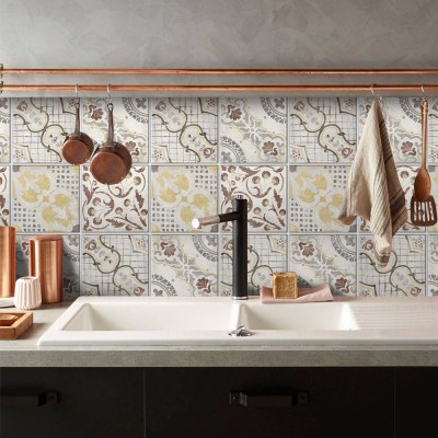 Κεραμικά Πλακάκια, Backsplash, Αυτοκόλλητα πλακάκια, 30 x 120 εκ.