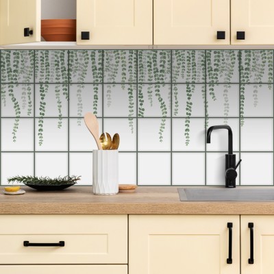 Κισσός, Backsplash, Αυτοκόλλητα πλακάκια, 30 x 120 εκ.