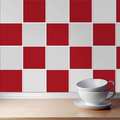 Houseart - ΣΗΜΑΝΤΙΚΟ: Σε περίπτωση διαφοράς τιμής από το κατάστημα ισχύει παντα και μόνο η τιμή του καταστήματος Burgundy (6 τεμάχια), Τοίχου, Αυτοκόλλητα πλακάκια, 10