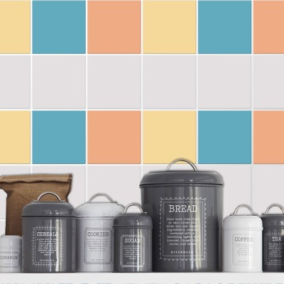 Houseart - ΣΗΜΑΝΤΙΚΟ: Σε περίπτωση διαφοράς τιμής από το κατάστημα ισχύει παντα και μόνο η τιμή του καταστήματος Ivory - Light blue - Baby doll (8 τεμάχια), Τοίχου, Αυτ