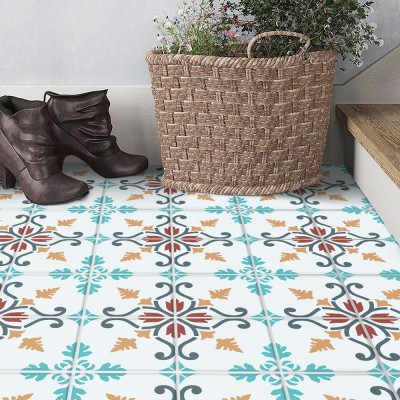 Ανατολικό πολύχρωμο μοτίβο (8 τεμάχια), Δαπέδου, Αυτοκό