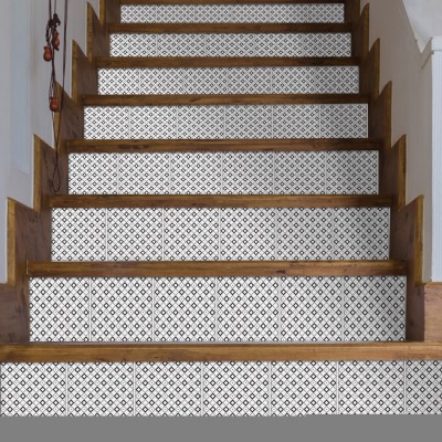 Ψηφιδωτό Σκάλα Αυτοκόλλητα πλακάκια 90 x 15 εκ. (49980)