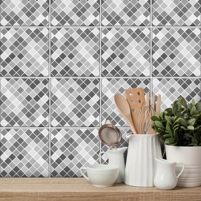 Ψηφιδωτό 2, Ταπετσαρία, Αυτοκόλλητα πλακάκια, 100 x 100