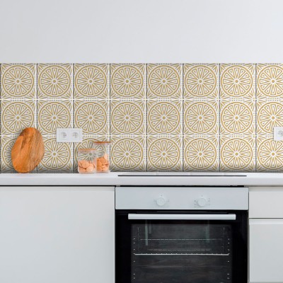 Houseart - ΣΗΜΑΝΤΙΚΟ: Σε περίπτωση διαφοράς τιμής από το κατάστημα ισχύει παντα και μόνο η τιμή του καταστήματος Μοτίβο σε ανοιχτό καφέ abstract αποχρώσεις (8 τεμάχια),