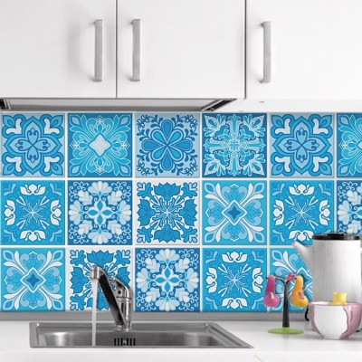 Πορτογαλικό ισπανικό μοτίβο (8 τεμάχια), Τοίχου, Αυτοκό