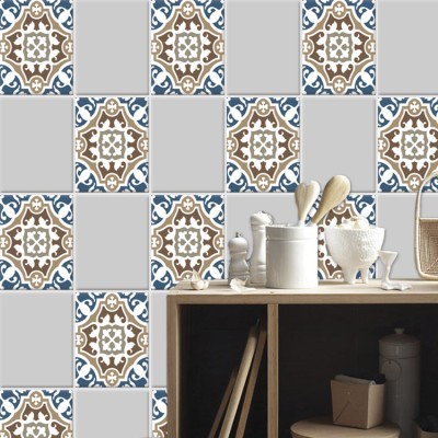 Διακόσμηση παιδικού δωματίου House Art - ΣΗΜΑΝΤΙΚΟ: Σε περίπτωση διαφοράς τιμής από το κατάστημα ισχύει παντα και μόνο η τιμή του καταστήματος Κλασικό μοτίβο (8 τεμάχια), Τοίχου, Αυτοκόλλητα πλακάκι