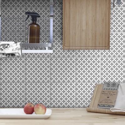 Houseart - ΣΗΜΑΝΤΙΚΟ: Σε περίπτωση διαφοράς τιμής από το κατάστημα ισχύει παντα και μόνο η τιμή του καταστήματος Ψηφιδωτό 2, Τοίχου, Αυτοκόλλητα πλακάκια, 10 x 10 εκ.