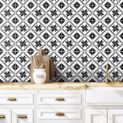 Houseart - ΣΗΜΑΝΤΙΚΟ: Σε περίπτωση διαφοράς τιμής από το κατάστημα ισχύει παντα και μόνο η τιμή του καταστήματος Κεραμικά πλακάκια (8 τεμάχια), Τοίχου, Αυτοκόλλητα πλακ