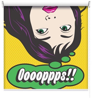 Houseart Οοοοοοοps!, Κόμικς, Ρολοκουρτίνες, 100 x 100 εκ.