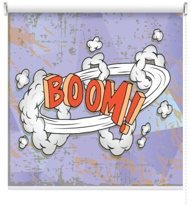 Βοοm!, Κόμικς, Ρολοκουρτίνες, 100 x 100 εκ.