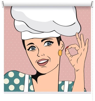 Cook, Κόμικς, Ρολοκουρτίνες, 100 x 100 εκ.