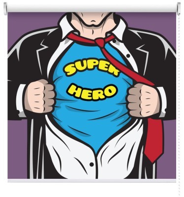 Super Hero, Κόμικς, Ρολοκουρτίνες, 110 x 76 εκ.