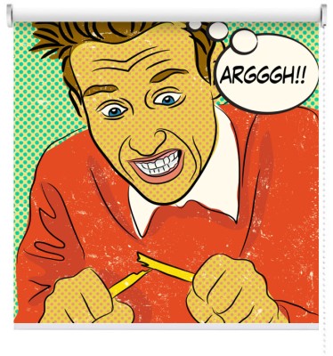 Αrgggh!!, Κόμικς, Ρολοκουρτίνες, 85 x 106 εκ.