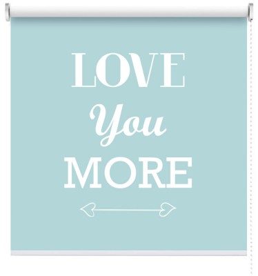 Houseart Love you, Φράσεις, Ρολοκουρτίνες, 100 x 100 εκ.