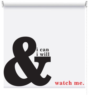 Houseart And, Φράσεις, Ρολοκουρτίνες, 100 x 100 εκ.