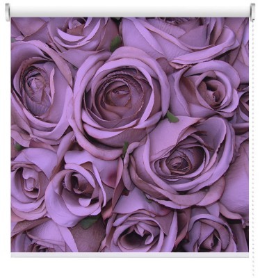 Houseart Μωβ τριαντάφυλλα, Φύση, Ρολοκουρτίνες, 110 x 83 εκ.