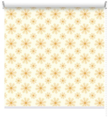 Μαργαρίτες, Μοτίβα, Ρολοκουρτίνες, 100 x 100 εκ.