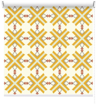 Houseart Retro, Μοτίβα, Ρολοκουρτίνες, 100 x 100 εκ.