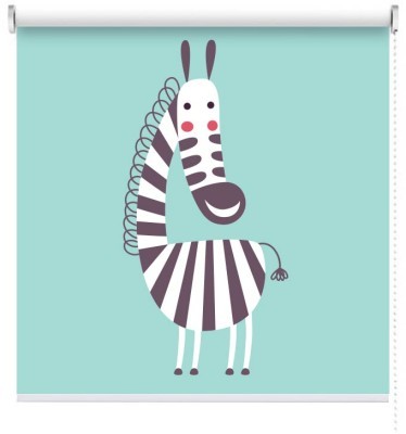 Ζέβρα, Παιδικά, Ρολοκουρτίνες, 100 x 100 εκ.