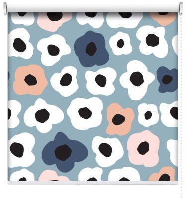 Μοτίβο με άνθη, Παιδικά, Ρολοκουρτίνες, 100 x 100 εκ.