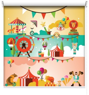 Houseart Τσίρκο, Παιδικά, Ρολοκουρτίνες, 100 x 81 εκ.