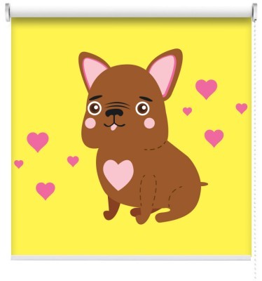 Γαλλικό μπουλντόγκ, Παιδικά, Ρολοκουρτίνες, 100 x 100 εκ.