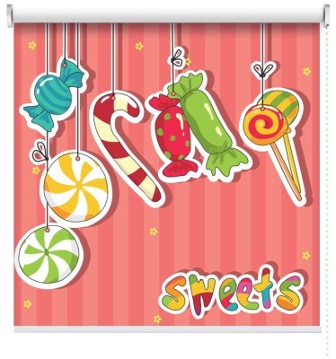 Ζαχαρωτά, Παιδικά, Ρολοκουρτίνες, 100 x 100 εκ.