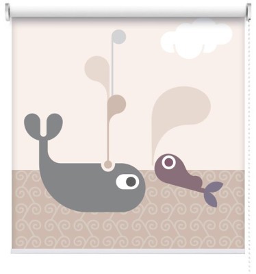 Μικρές Φάλαινες, Παιδικά, Ρολοκουρτίνες, 93 x 108 εκ.