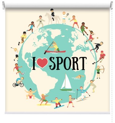 Αθλήματα, Παιδικά, Ρολοκουρτίνες, 100 x 100 εκ.