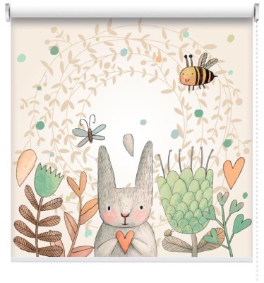 Λαγουδάκι, Παιδικά, Ρολοκουρτίνες, 100 x 100 εκ.