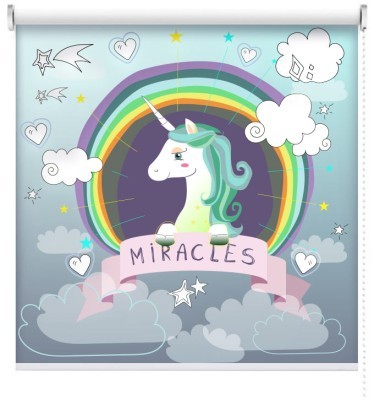 Όμορφος Μονόκερος, Παιδικά, Ρολοκουρτίνες, 100 x 100 εκ.