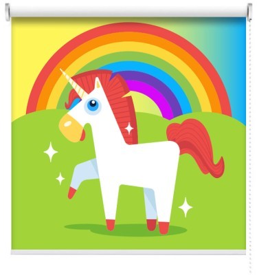 Houseart Μικρός Μονόκερος, Παιδικά, Ρολοκουρτίνες, 100 x 100 εκ.