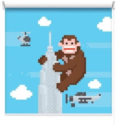King kong, Παιδικά, Ρολοκουρτίνες, 100 x 100 εκ.