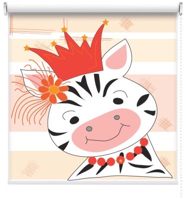 Ζέβρα πριγκίπισσα, Παιδικά, Ρολοκουρτίνες, 100 x 100 εκ.