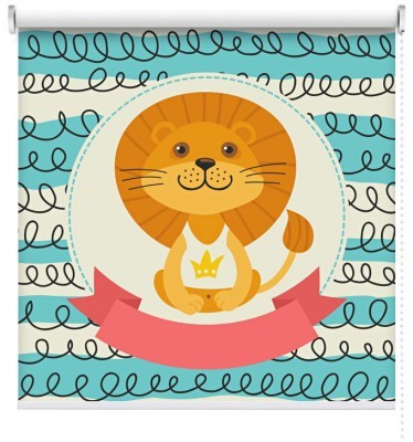 Αξιολάτρευτο Λιοντάρι, Παιδικά, Ρολοκουρτίνες, 100 x 100 εκ.
