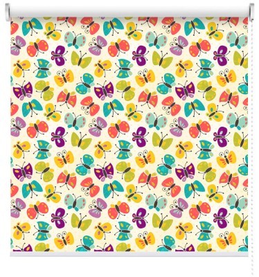 Μοτίβο με πεταλούδες, Παιδικά, Ρολοκουρτίνες, 100 x 100 εκ.