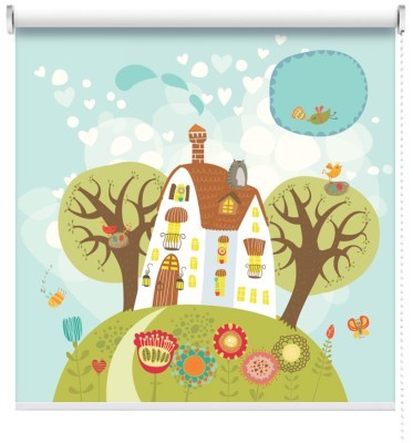 Σπιτάκι στη φύση, Παιδικά, Ρολοκουρτίνες, 102 x 99 εκ.