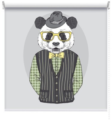 Χίπστερ Αρκούδος, Παιδικά, Ρολοκουρτίνες, 100 x 100 εκ.