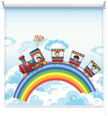 Τρενάκι, Παιδικά, Ρολοκουρτίνες, 120 x 85 εκ.