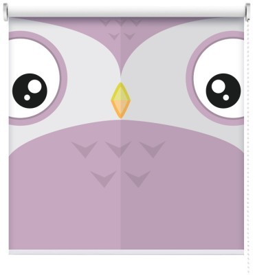 Houseart Λιλά κουκουβάγια, Παιδικά, Ρολοκουρτίνες, 80 x 136 εκ.