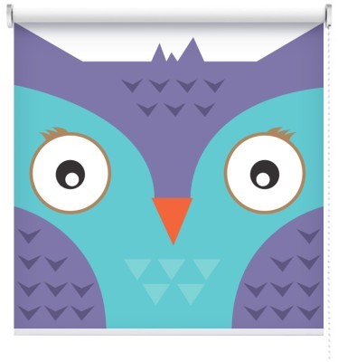 Houseart Ματάκια Κουκουβάγιας, Παιδικά, Ρολοκουρτίνες, 80 x 136 εκ.