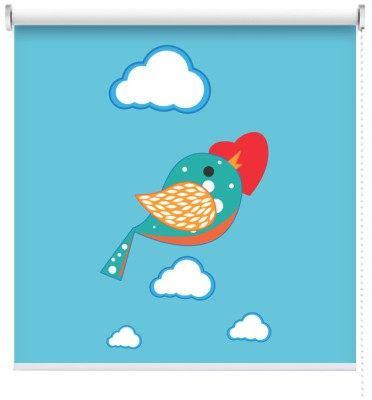 Houseart Πουλί της αγάπης, Παιδικά, Ρολοκουρτίνες, 80 x 136 εκ.