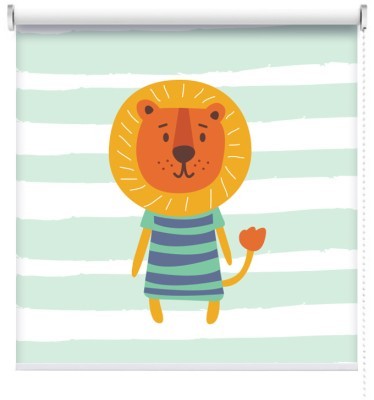Houseart Λιοντάρι, Παιδικά, Ρολοκουρτίνες, 100 x 100 εκ.