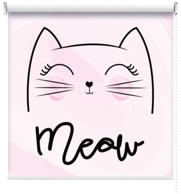 Houseart Χαριτωμένο Γατάκι, Παιδικά, Ρολοκουρτίνες, 100 x 100 εκ.