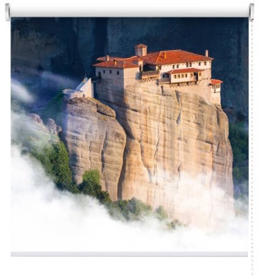 Μετέωρα μοναστήρι, Πόλεις - Ταξίδια, Ρολοκουρτίνες, 90 x 60 εκ.